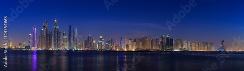 Obraz na płótnie Dubai panorama skyline 8