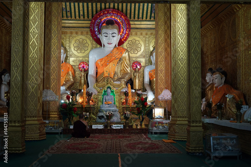 Buddha in the pagoda