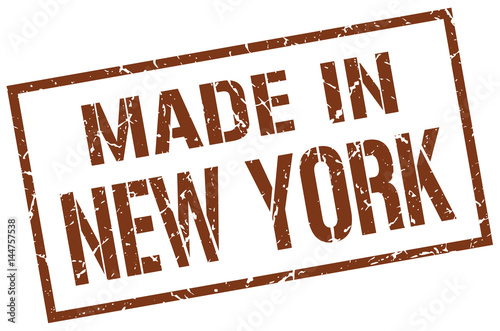 made in New York stamp