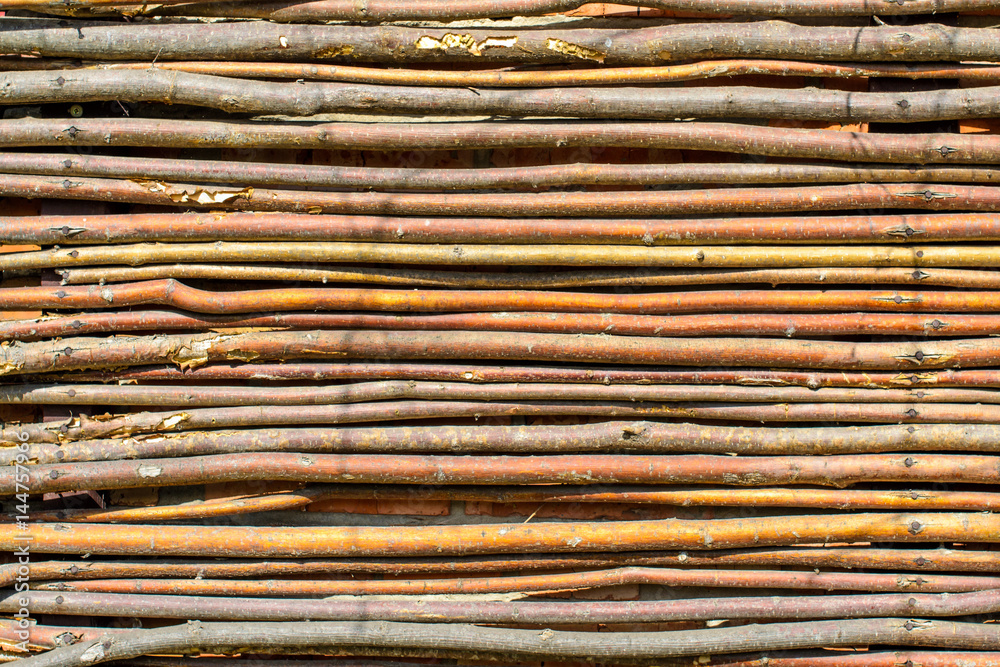 Tree branches. Natural wooden sticks background Tree branches. Natural wooden sticks background