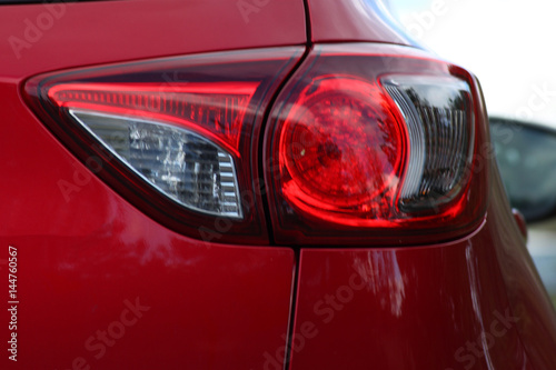 Modern car's tail light 