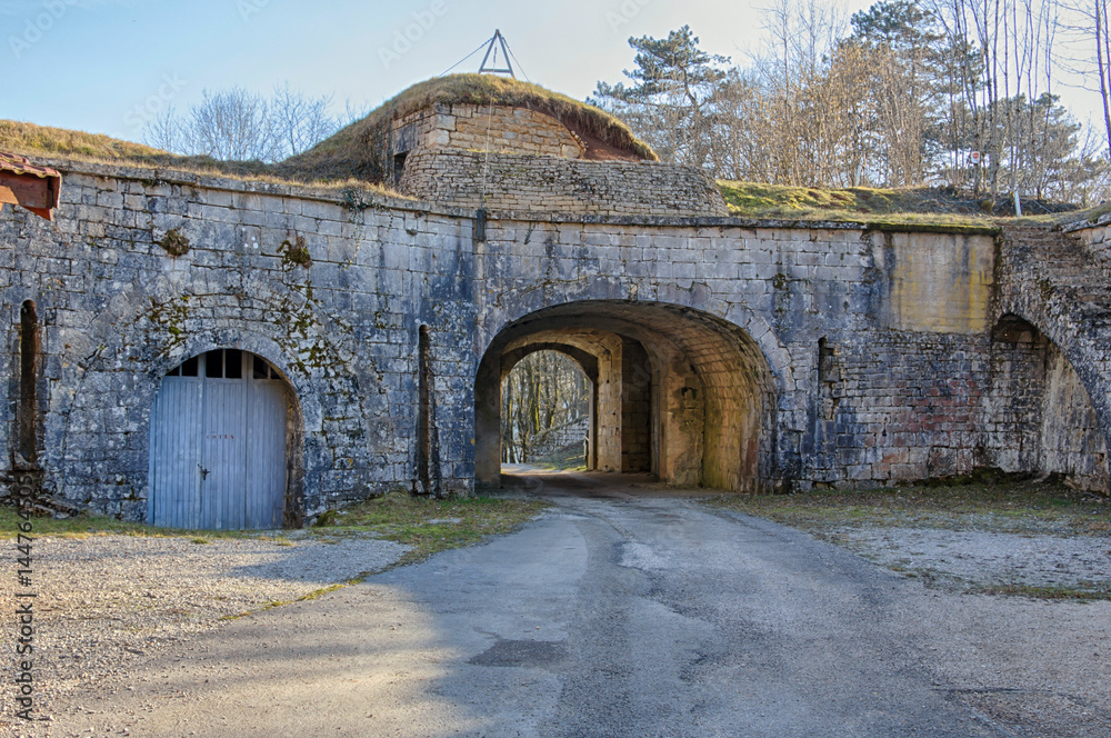 Fort St-André à Salins-les-Bains en France