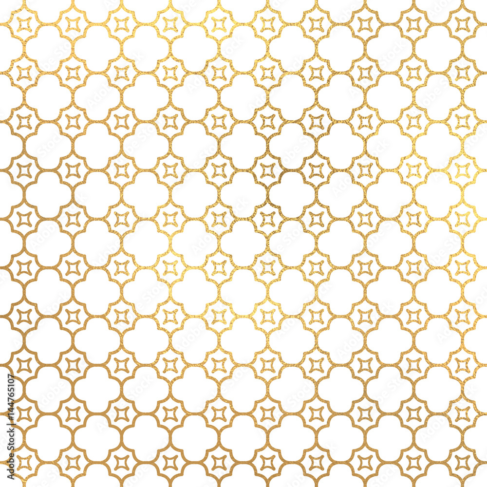Gold shiny pattern