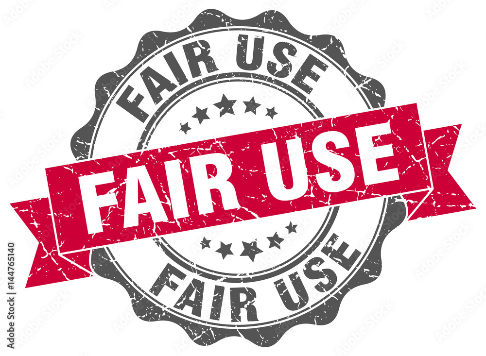 Obraz premium fair use stamp. sign. seal