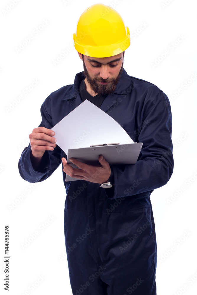 Young worker smiling Young worker smiling