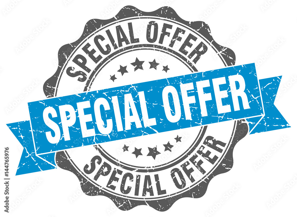 Fototapeta premium special offer stamp. sign. seal