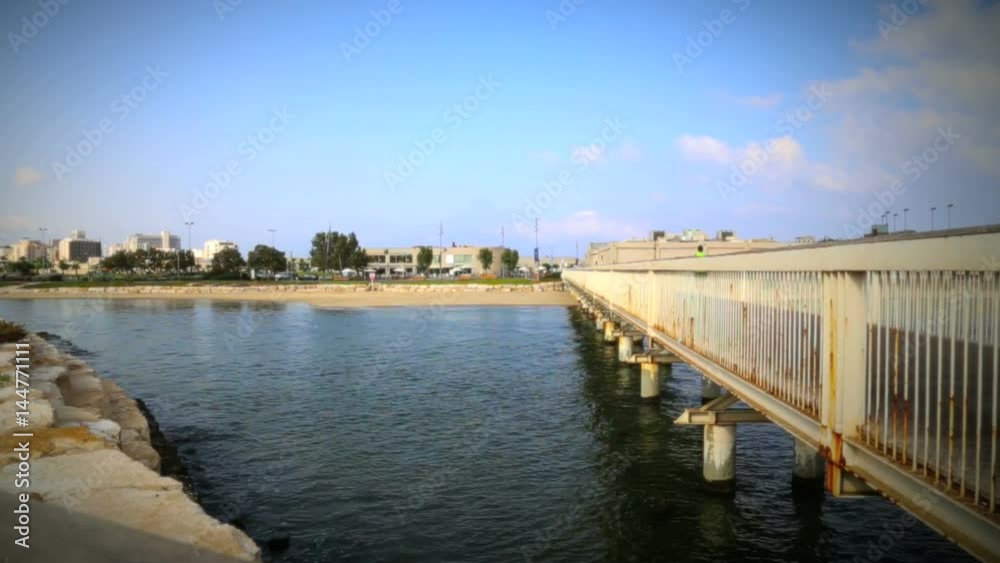 Yarkon Park And Tel Aviv Port Bridge Yarkon Park And Tel Aviv Port Bridge