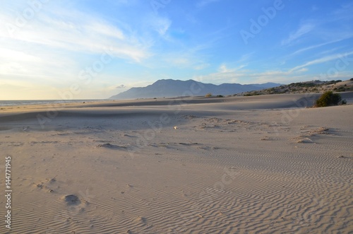 Plage de Patara en Turquie 