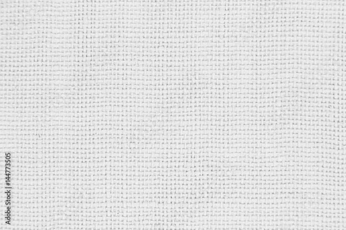 White sackcloth texture or background for your desig