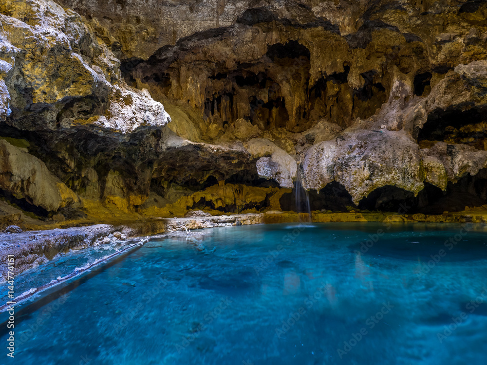 Cave and Basin National Historic Site in Banff National Park. Cave and Basin is the site that started the entire Canadian park system. 