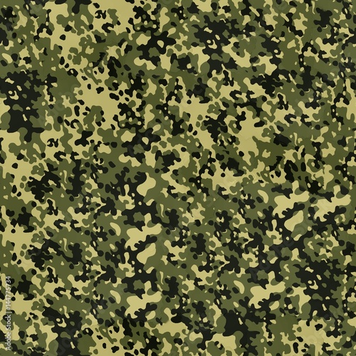 Camouflage Perfectly Seamless Texture  photo
