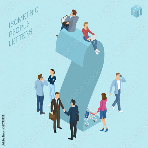 Isometric numbers with people