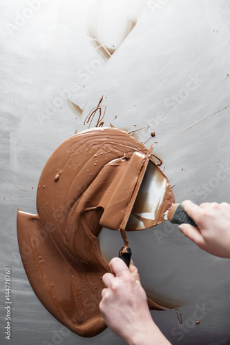 manufacturing of chocolate candies
