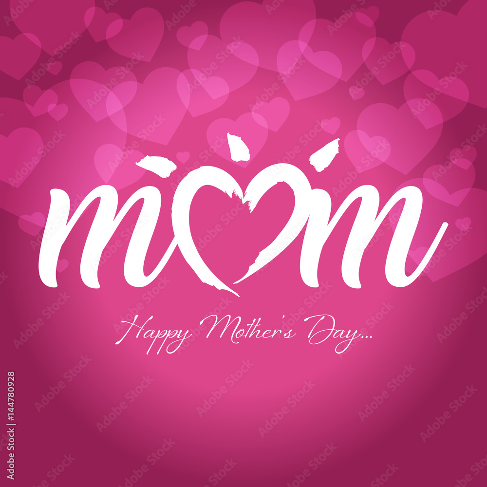 happy mothers day greeting card vector illustration happy mothers day greeting card vector illustration