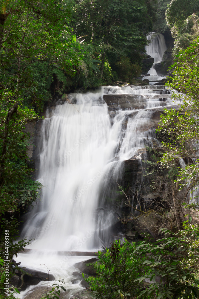 Waterfall  in Chiang Mai , Thailand