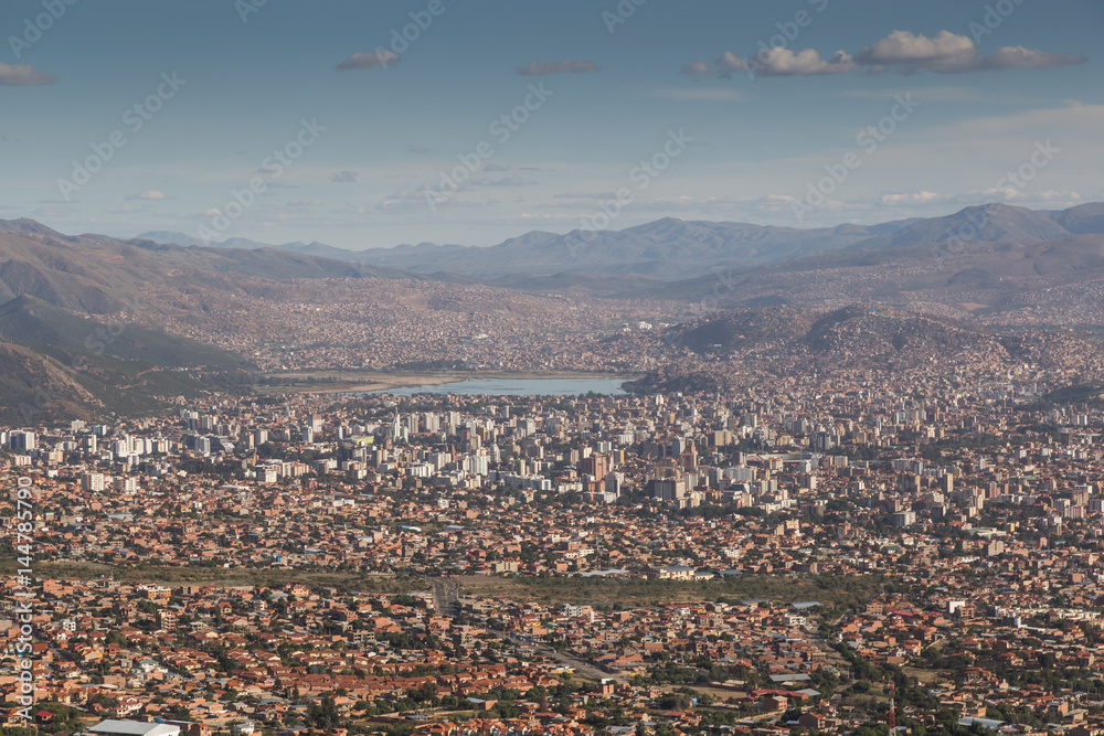 Cochabamba City Panorama