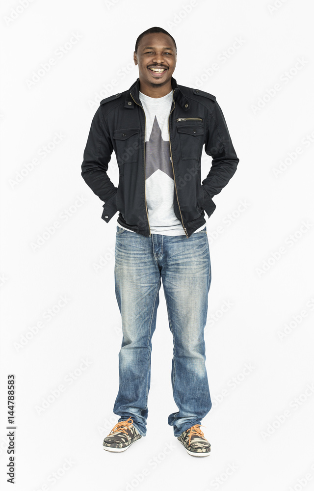 African Descent Man Smiling Happy African Descent Man Smiling Happy