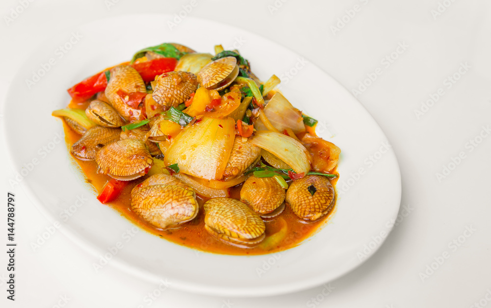 Food, Chili Pepper, Clam - Seafood, Roasted, Seafood Food, Chili Pepper, Clam - Seafood, Roasted, Seafood