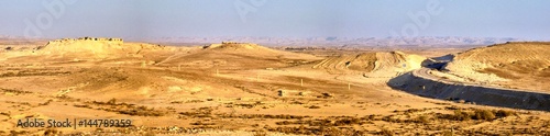 Road in Negev desert.