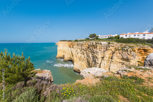 Algarve beautiful turquoise cost in Portugal