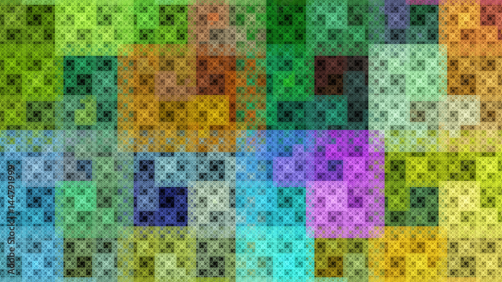 Colorful pattern fractal background Colorful pattern fractal background