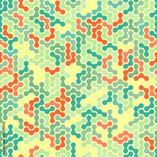 Colorful seamless pattern abstract maze