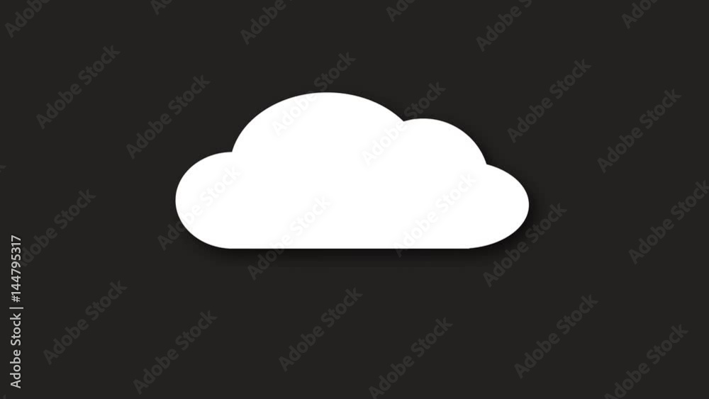 Simple cloud animation Simple cloud animation
