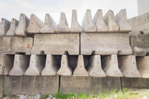 Barrier concrete