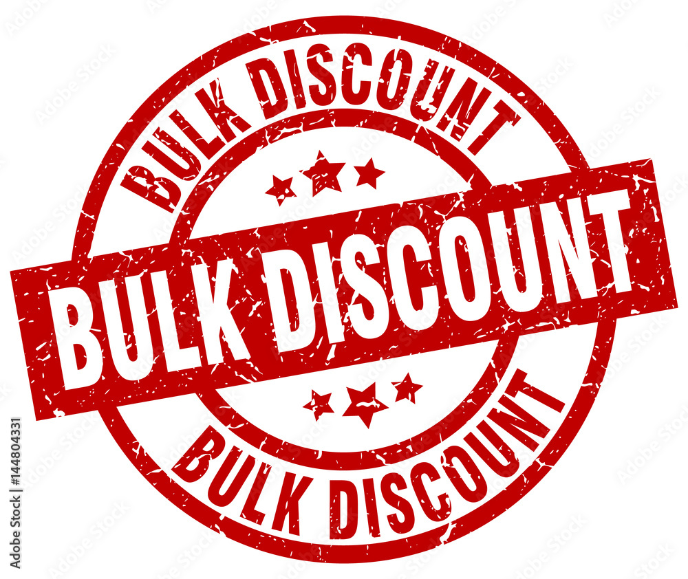 bulk discount round red grunge stamp bulk discount round red grunge stamp