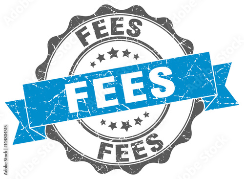 fees stamp. sign. seal