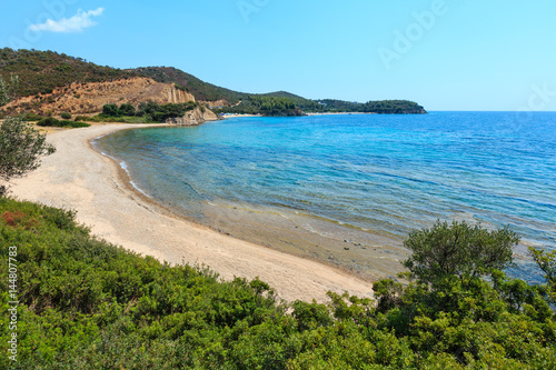Aegean coast  Sithonia  Greece.