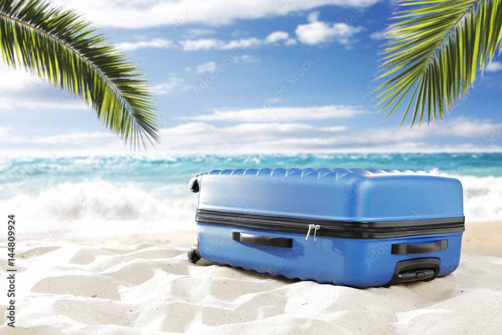 suitcase and summer time 