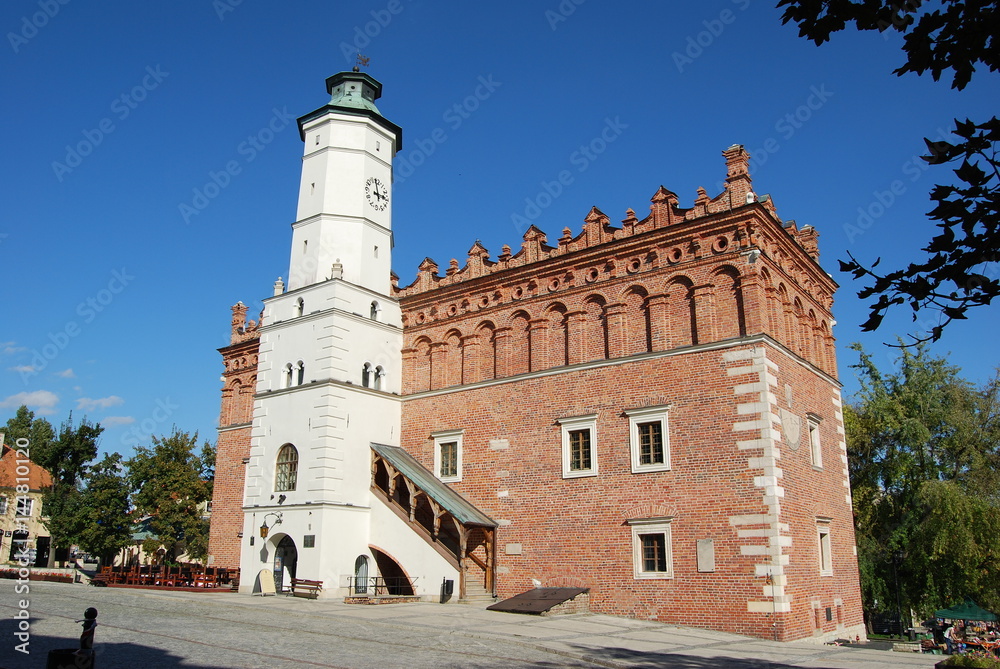 Fototapeta premium Sandomierz, Ratusz.