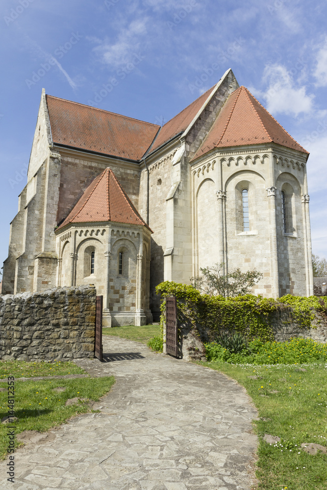 Romanesque church in Ócsa, Hungary Romanesque church in Ócsa, Hungary