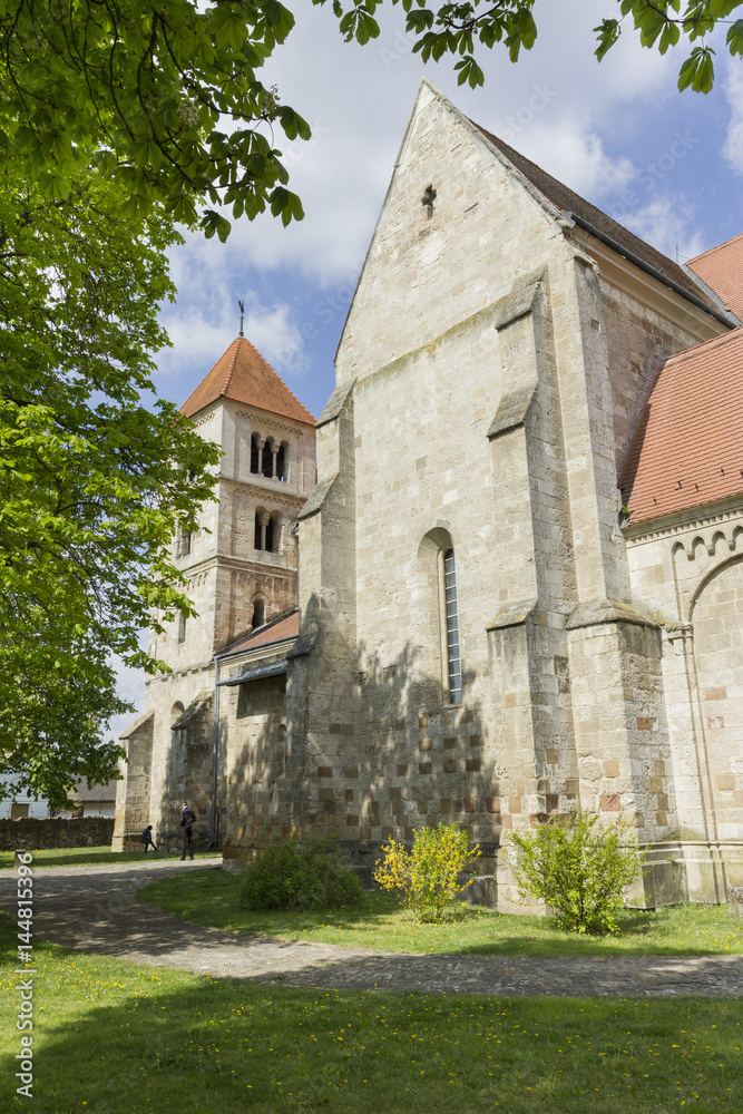 Romanesque church in Ócsa, Hungary