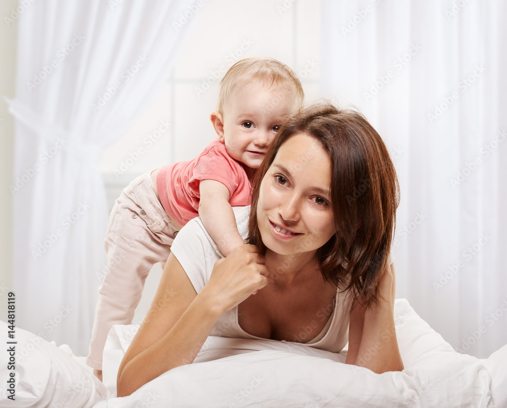 playing mother and baby playing mother and baby