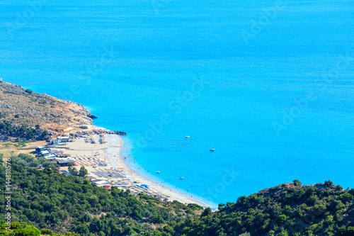 Tableau sur toile Adriatic summer coast (Albania).