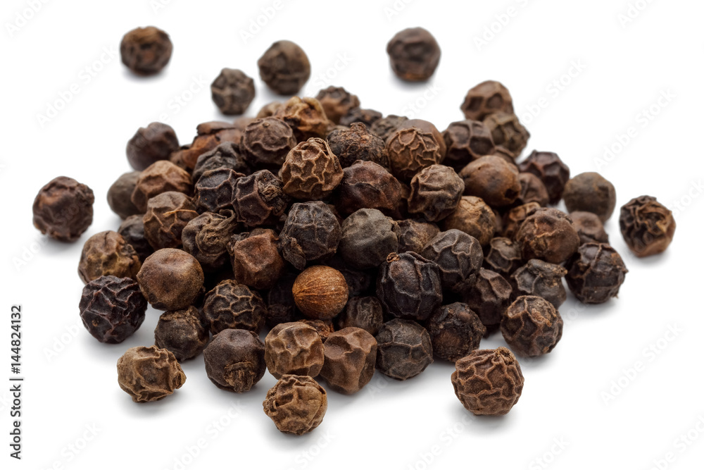 Black peppercorns Black peppercorns