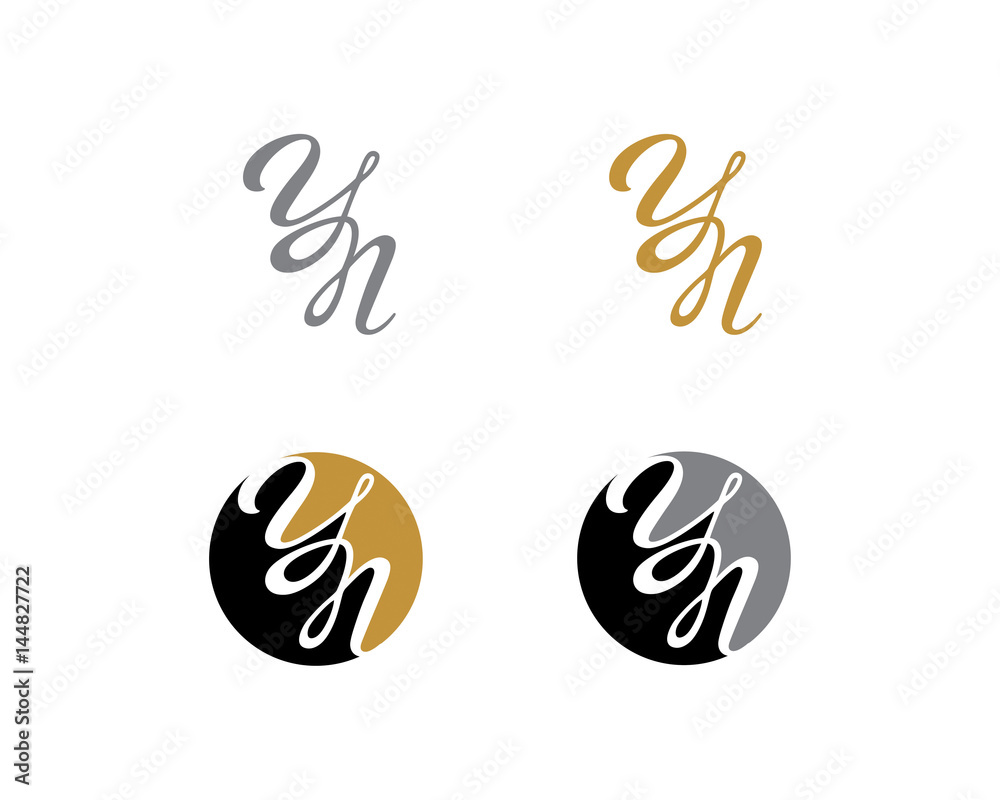 Letter Y and N Logo Icon 1 Letter Y and N Logo Icon 1
