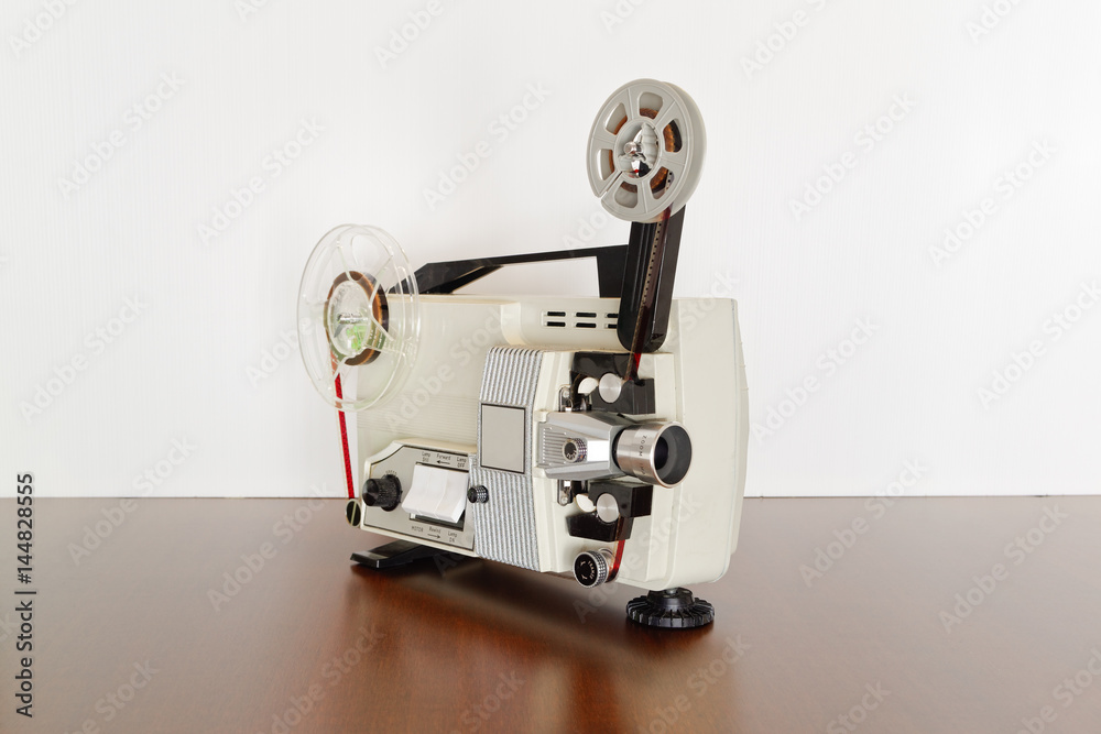 Fototapeta premium Vintage 8 mm film projector