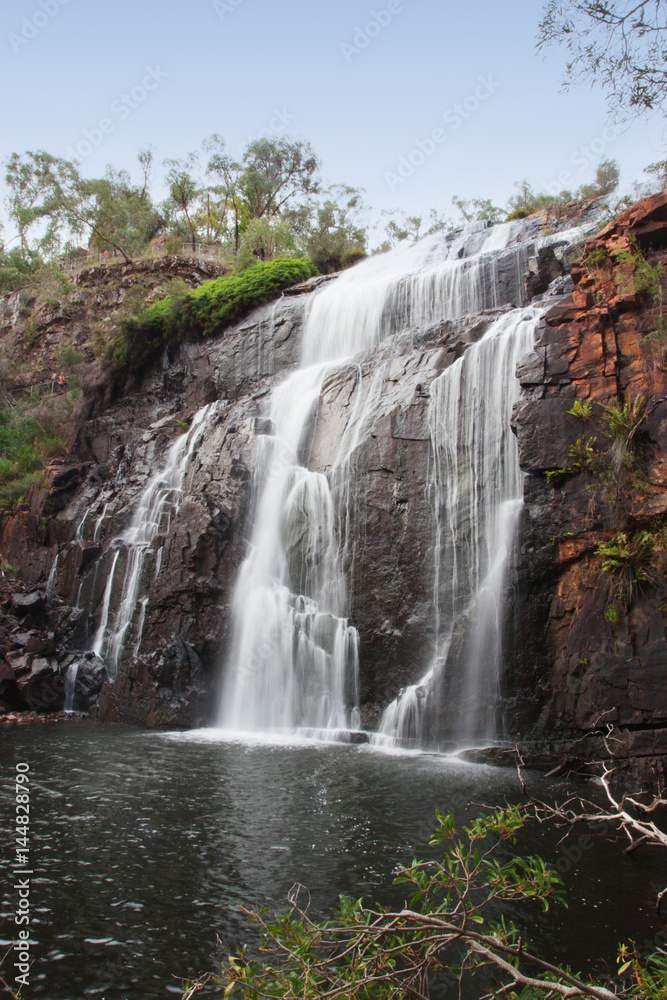 MacKenzie Falls waterfall in Grampians National park, Victoria, Australia. MacKenzie Falls waterfall in Grampians National park, Victoria, Australia.