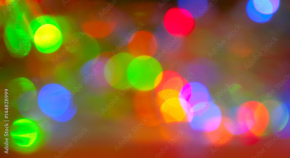 background of bright multicolored glare