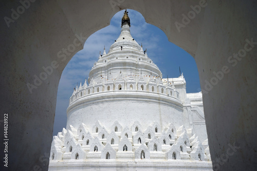 Photography Hsinbyume Pagoda in Mingun