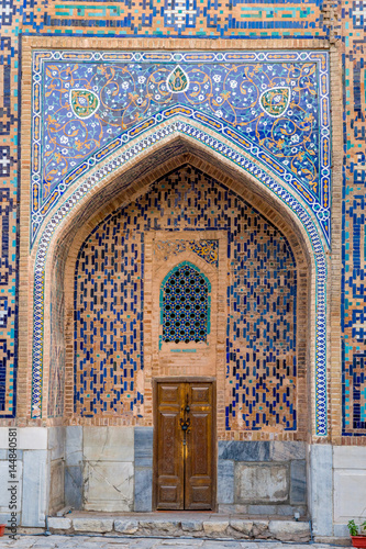 Tilya-Kori Madrasah detail, Registan, Samarkand