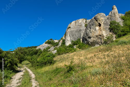 Cave City in Cherkez-Kermen Valley, Crimea