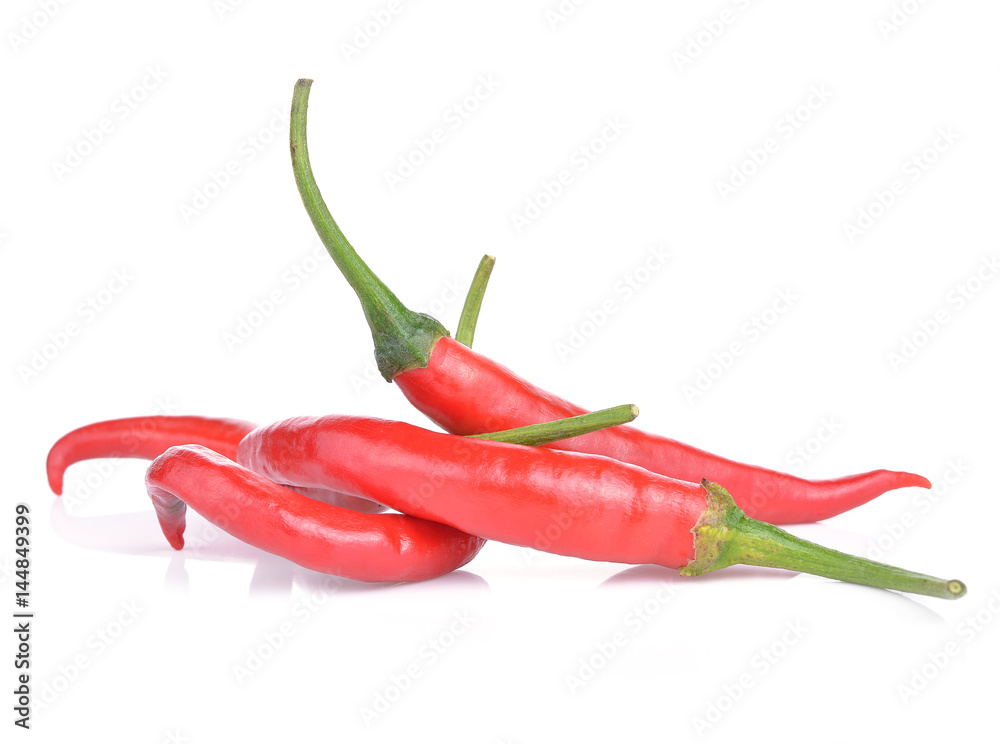 chilli Isolated on white background chilli Isolated on white background