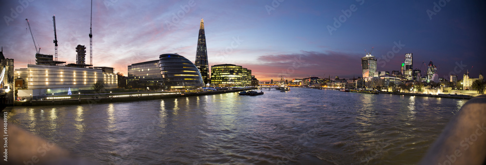 Naklejka premium Panoramic of London