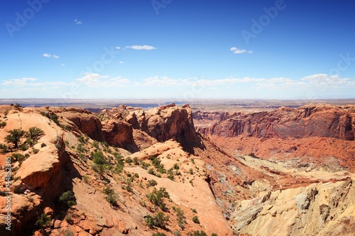 Canvas Print Upheaval Dome - Canyonlands National Park