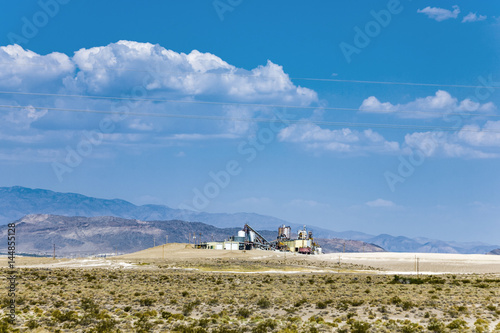 Принти на полотні old borax factory in the desert near death valley Junction