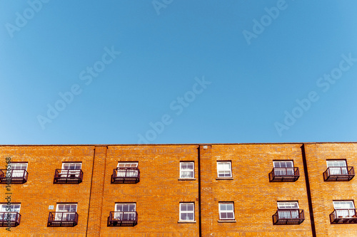Photography Traditional antique city building in Dublin Ireland